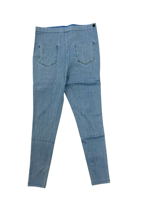 A Blue Jeggings from Dear in size Maternity-S for maternity. (Back View)