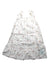 A White Sleeveless Dresses from Bonton in size 4T for girl. (Back View)