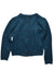 A Teal Cardigans from Velveteen in size 5T for girl. (Front View)
