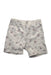 A White Shorts from Jamie Kay in size 6T for girl. (Front View)