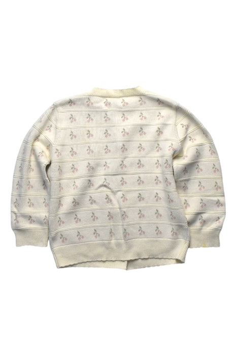 A Ivory Cardigans from Jamie Kay in size 5T for girl. (Back View)