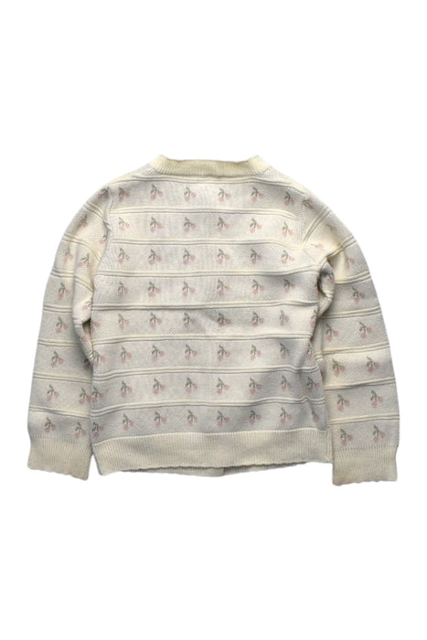 A Ivory Cardigans from Jamie Kay in size 2T for girl. (Back View)