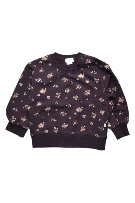 A Black Crewneck Sweatshirts from Jamie Kay in size 2T for girl. (Front View)