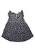 A Navy Sleeveless Dresses from Jamie Kay in size 3T for girl. (Back View)