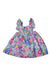 A Multicolour Sleeveless Dresses from Jacadi in size 6-12M for girl. (Front View)