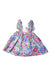 A Multicolour Sleeveless Dresses from Jacadi in size 6-12M for girl. (Back View)