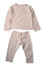 A Beige Pyjama Sets from Trixie in size 18-24M for girl. (Front View)