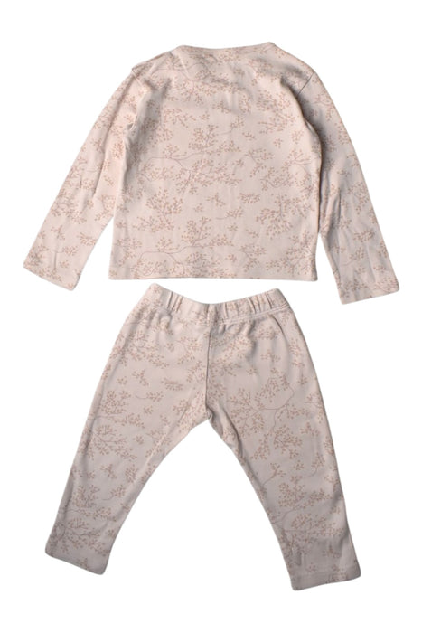A Beige Pyjama Sets from Trixie in size 18-24M for girl. (Back View)