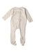 A Beige Long Sleeve Bodysuits from 1 + in the family in size 6-12M for neutral. (Back View)
