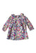 A Multicolour Long Sleeve Dresses from Jacadi in size 6-12M for girl. (Front View)
