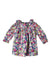 A Multicolour Long Sleeve Dresses from Jacadi in size 6-12M for girl. (Back View)