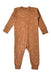 A Brown Onesies from Quincy Mae in size 6-12M for neutral. (Back View)
