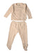 A Beige Pants Sets from Konges Sløjd in size 6-12M for girl. (Front View)