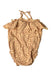A Beige Sleeveless Rompers from Konges Sløjd in size 6-12M for girl. (Back View)