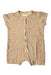A Beige Short Sleeve Rompers from Konges Sløjd in size 6-12M for girl. (Front View)