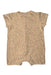 A Beige Short Sleeve Rompers from Konges Sløjd in size 6-12M for girl. (Back View)