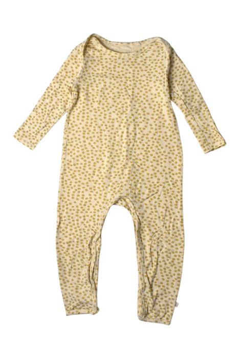 A Beige Long Sleeve Bodysuits from Konges Sløjd in size 6-12M for girl. (Front View)