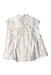 A White Short Sleeve Dresses from Petit Bateau in size 6-12M for girl. (Back View)