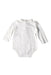 A White Long Sleeve Bodysuits from Ralph Lauren in size 6-12M for girl. (Back View)