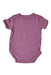 A Purple Short Sleeve Bodysuits from Raph and Remy in size 6-12M for girl. (Back View)