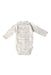 A White Long Sleeve Bodysuits from Petit Bateau in size 0-3M for boy. (Back View)