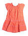 A Orange Short Sleeve Dresses from Chateau de Sable in size 8Y for girl. (Front View)