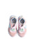A Pink Sneakers from Skechers in size 18-24M for girl. (Back View)