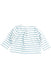 A White Cardigans from Petit Bateau in size 6-12M for girl. (Back View)