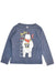 A Blue Long Sleeve T Shirts from La Compagnie des Petits in size 3T for boy. (Front View)