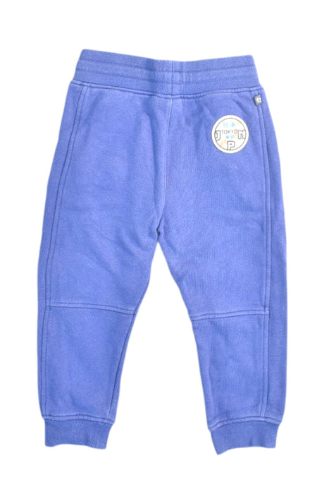A Blue Sweatpants from La Compagnie des Petits in size 3T for boy. (Back View)
