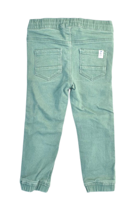 A Green Casual Pants from La Compagnie des Petits in size 3T for boy. (Back View)