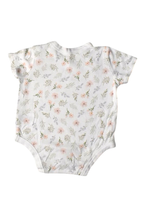 A White Short Sleeve Bodysuits from Kays + Kins in size 6-12M for girl. (Back View)