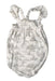 A White Sleeveless Rompers from House of Holly in size 6-12M for girl. (Front View)
