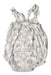 A White Sleeveless Rompers from House of Holly in size 6-12M for girl. (Back View)