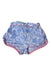 A Blue Bloomers from Gingersnaps in size 6-12M for girl. (Front View)
