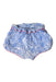 A Blue Bloomers from Gingersnaps in size 6-12M for girl. (Back View)