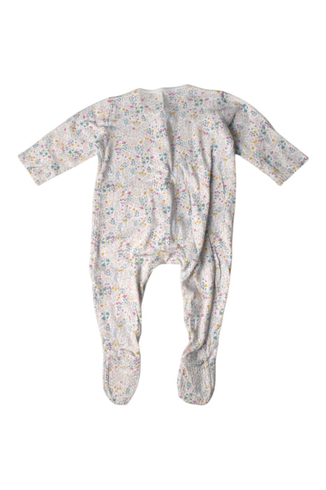 A White Onesies from Mothercare in size 6-12M for girl. (Back View)