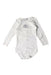 A White Long Sleeve Bodysuits from Petit Bateau in size 18-24M for neutral. (Front View)