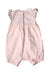 A Pink Short Sleeve Rompers from Mothercare in size 3-6M for girl. (Back View)