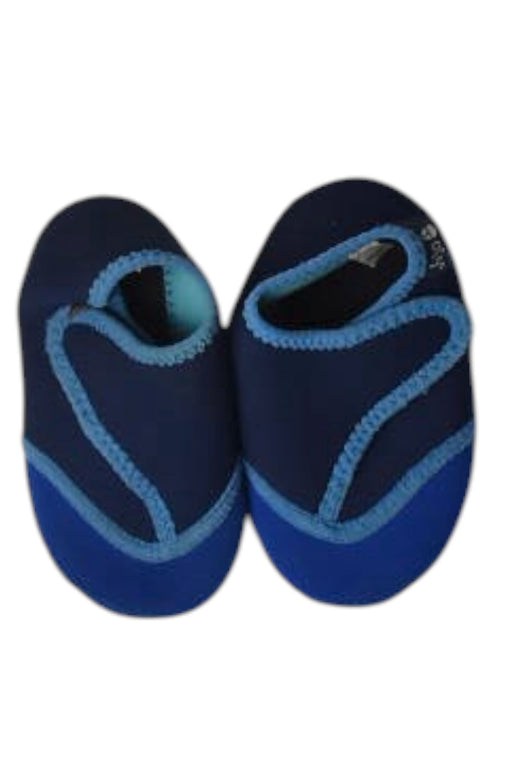 A Blue Aqua Shoes from Jojo Maman Bébé in size 12-18M for neutral. (Front View)