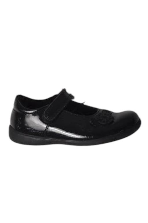A Black Flats from Start-Rite in size 6T for girl. (Front View)