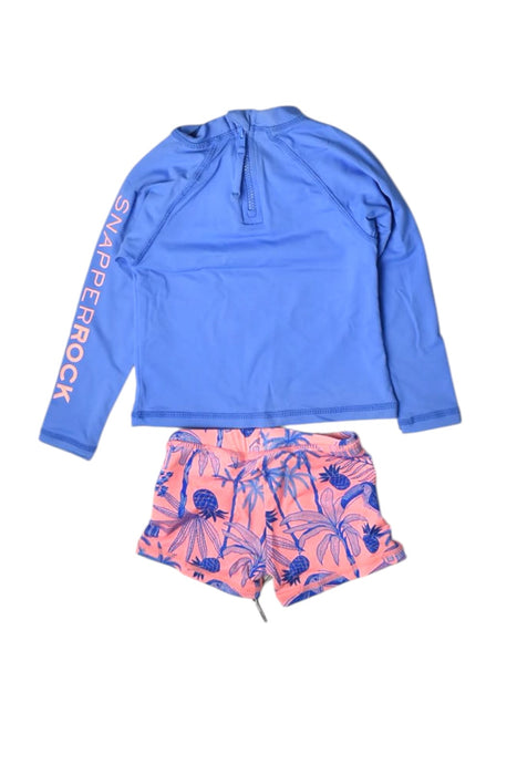 A Blue Swim Sets from Snapper Rock in size 6-12M for boy. (Back View)