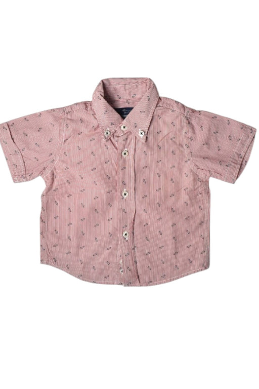 A Pink Short Sleeve Shirts from Harmont & Blaine in size 12-18M for boy. (Front View)