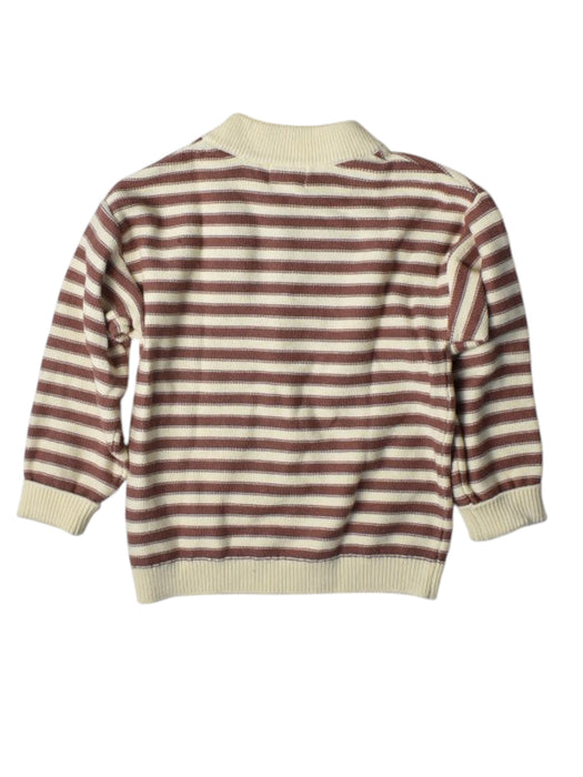 A Brown Knit Sweaters from Mori in size 2T for boy. (Back View)