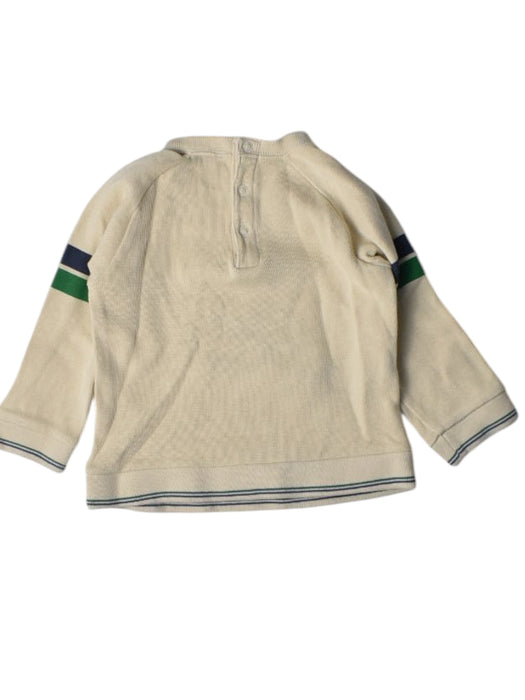 A Beige Long Sleeve Tops from Bout'Chou in size 3T for boy. (Back View)