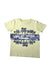 A Yellow Short Sleeve T Shirts from Guess in size 5T for boy. (Front View)