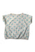 A White Short Sleeve Tops from Cherokee in size 12-18M for girl. (Back View)