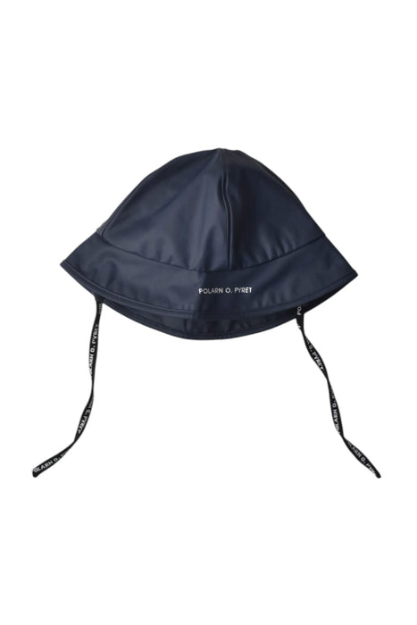 A Navy Sun Hats from Polarn O. Pyret in size 2T for neutral. (Front View)