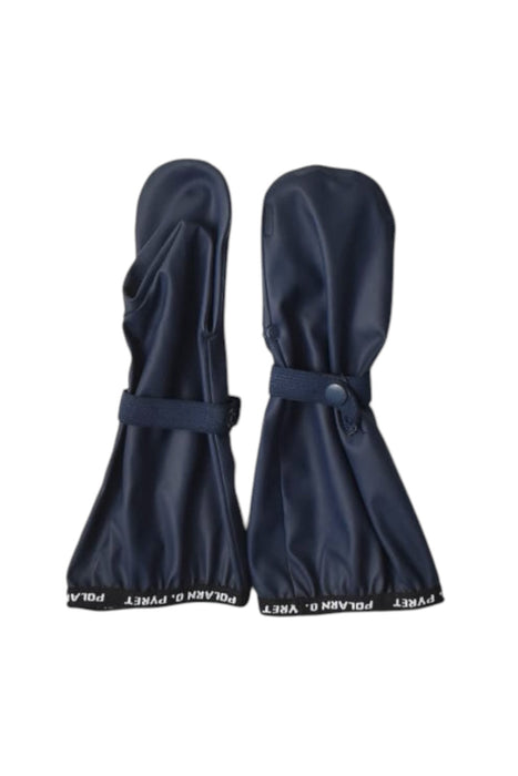 A Navy Gloves & Mittens from Polarn O. Pyret in size 12-18M for neutral. (Back View)