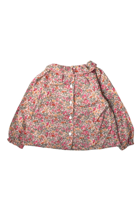 A Multicolour Long Sleeve Tops from Cyrillus in size 2T for girl. (Back View)